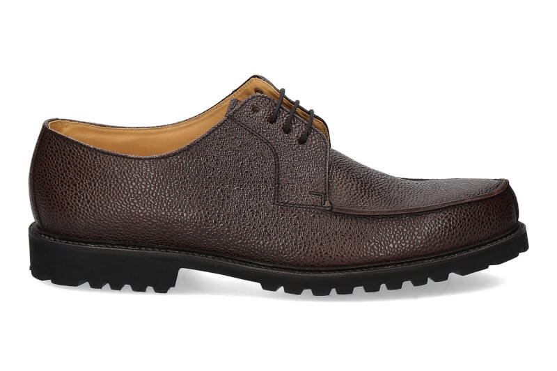 Ludwig Reiter lace-up WACHAUER SCOTCH GRAIN MOCCA