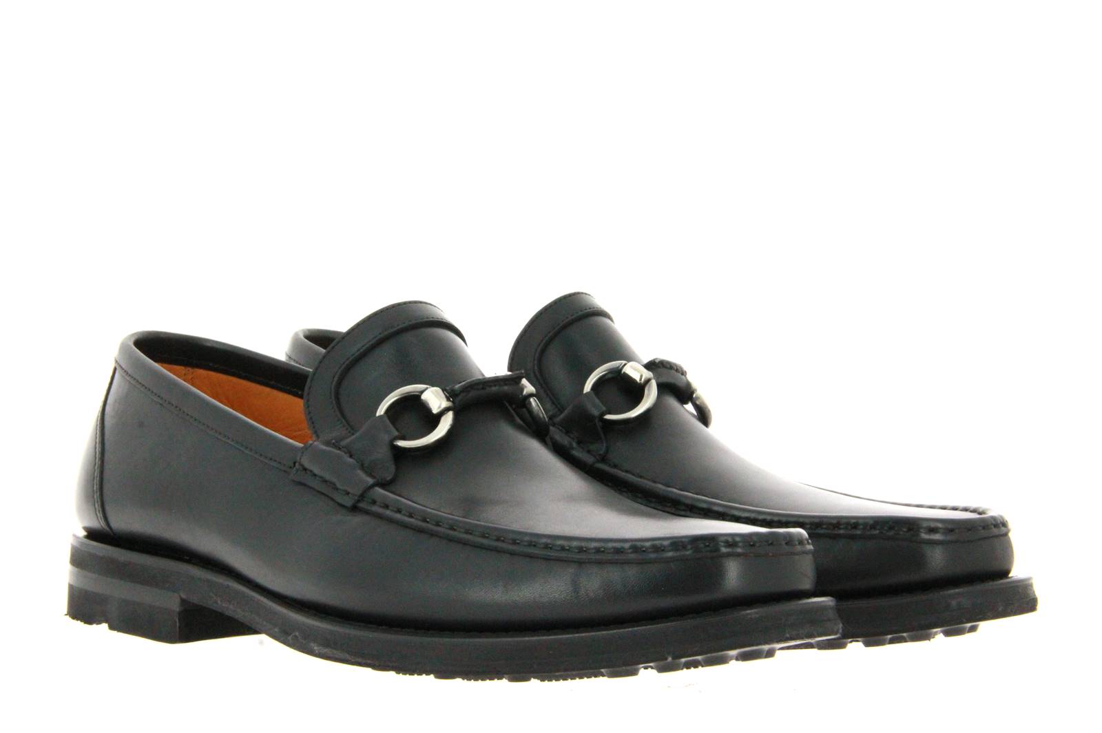Magnanni slipper LEATHER NEGRO