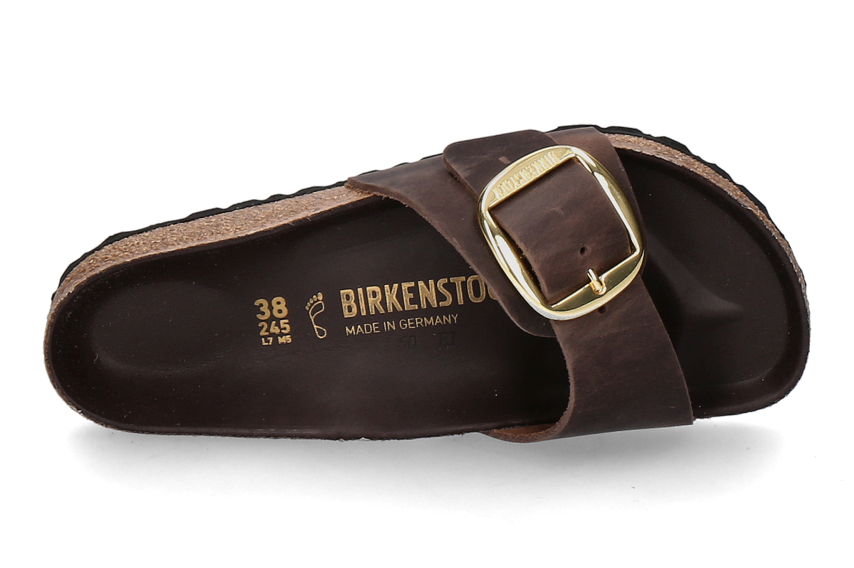 Birkenstock Damen- Pantolette MADRID NORMAL BIG BUCKLE- habana_271300051_5