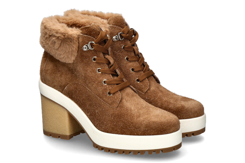 Hogan ankle boots lined MEDIO CAVA POLACCO BEIGE