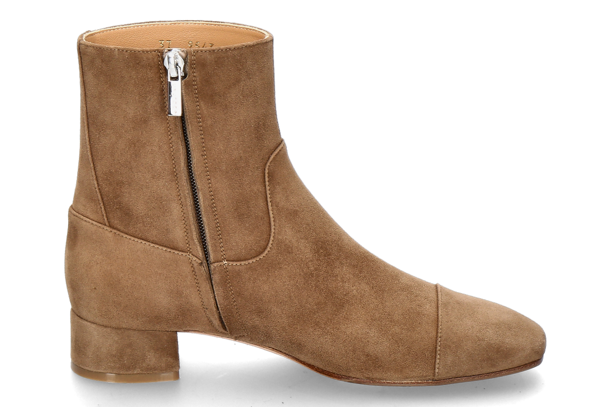 Unutzer Damen- Stiefelette CAMOSCIO NAPPA- taupe_253400083_4