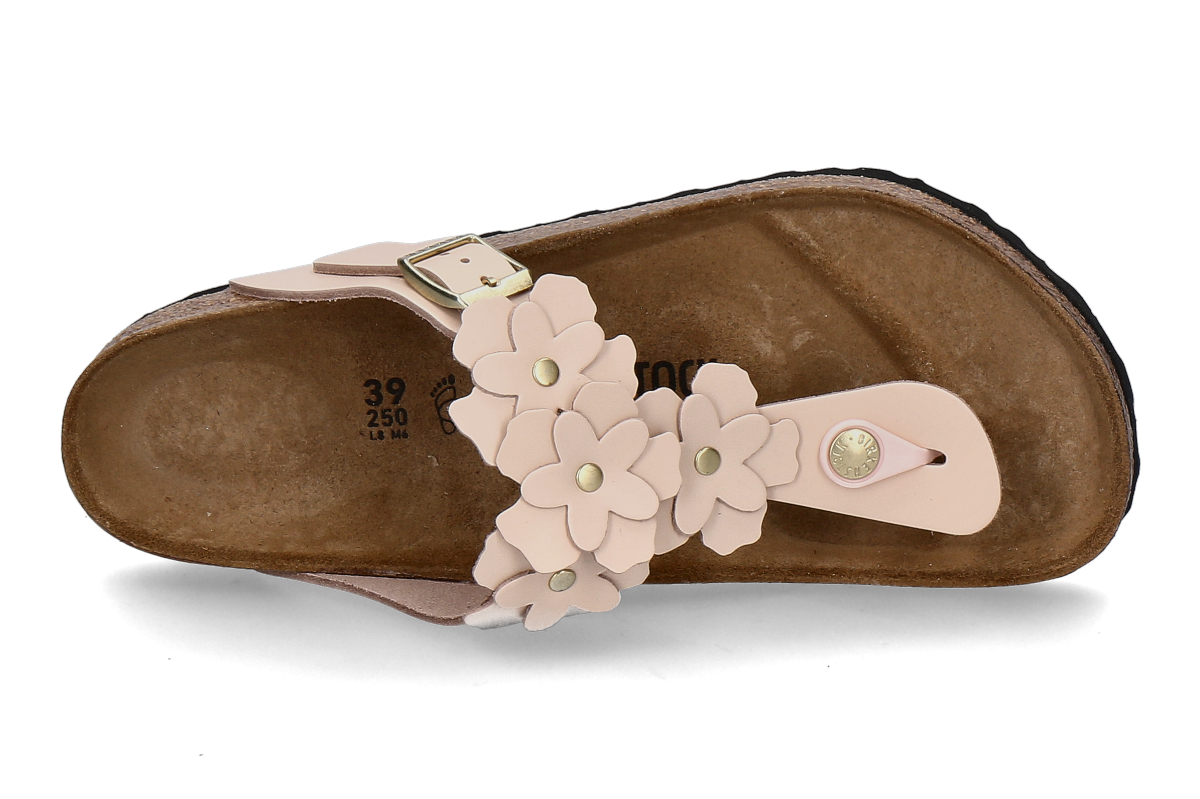 Birkenstock Damen- Zehensteg Pantolette GIZEH FLOWER NORMAL_271500077_4