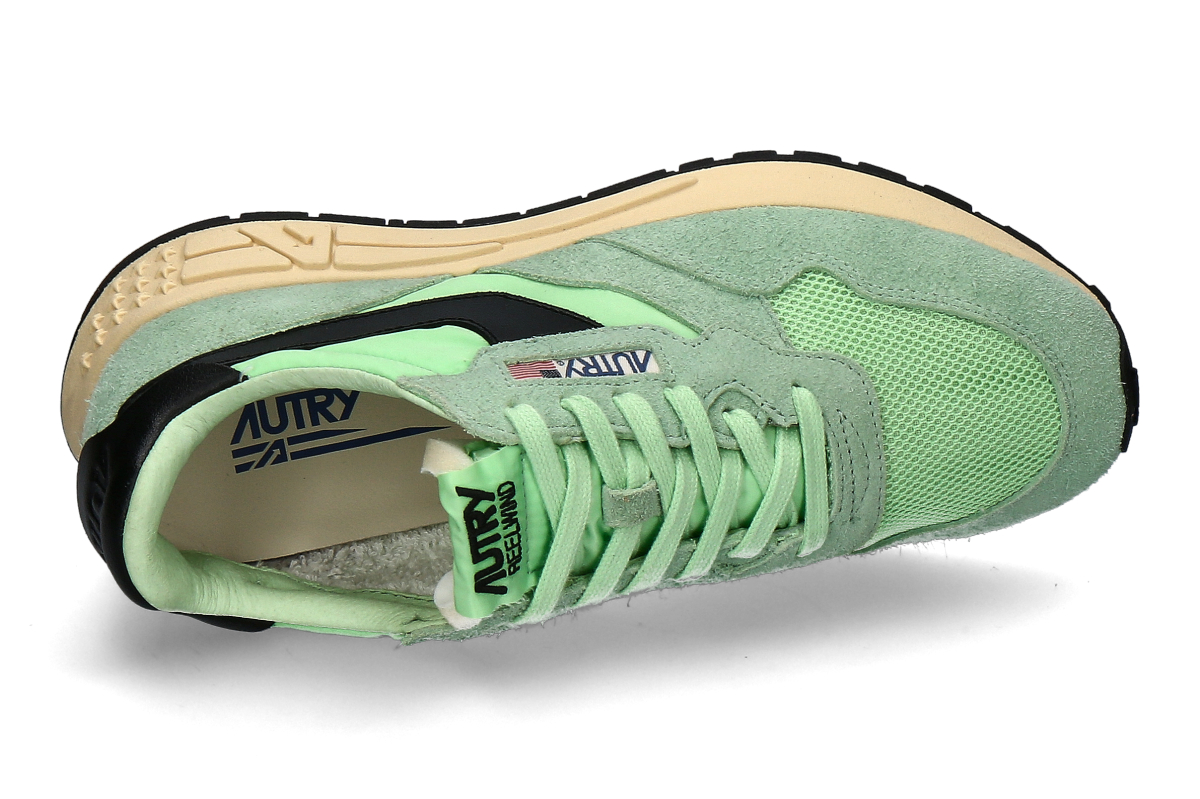 Autry Herren- Sneaker REELWIND SUEDE NYLON UT40- pistacchio_132700028_4
