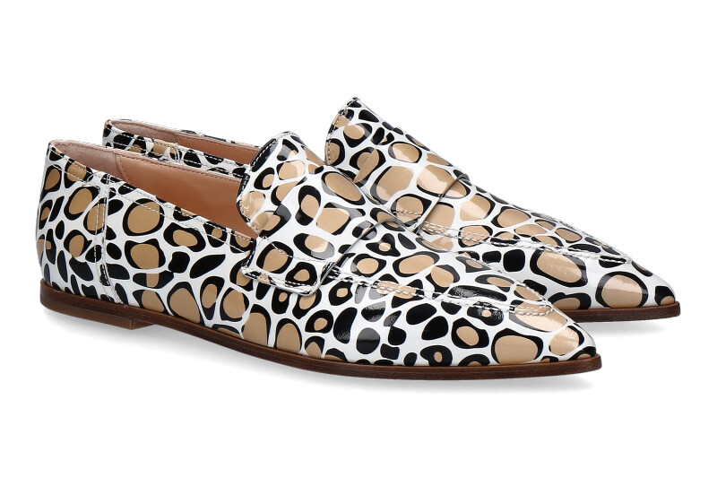 AGL Attilio Giusti Leombruni loafer LEOPARD COMIC