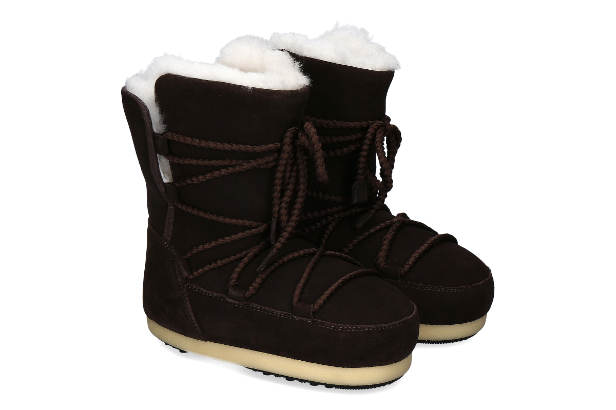 Moon Boot Women's Bootie EVX - dark brown