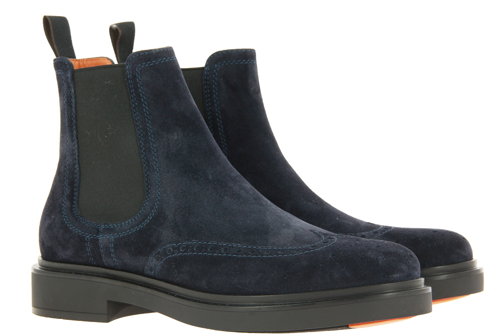 Santoni Chelsea boot NAPPA NERO