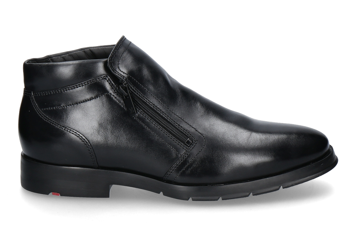 Lloyd Men’s Lined Ankle Boots EEZY PLUS – black