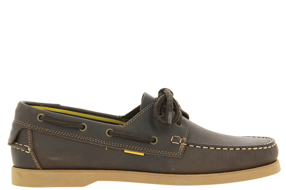 Camel Active boat shoe SWEEP LEATHER BROWN