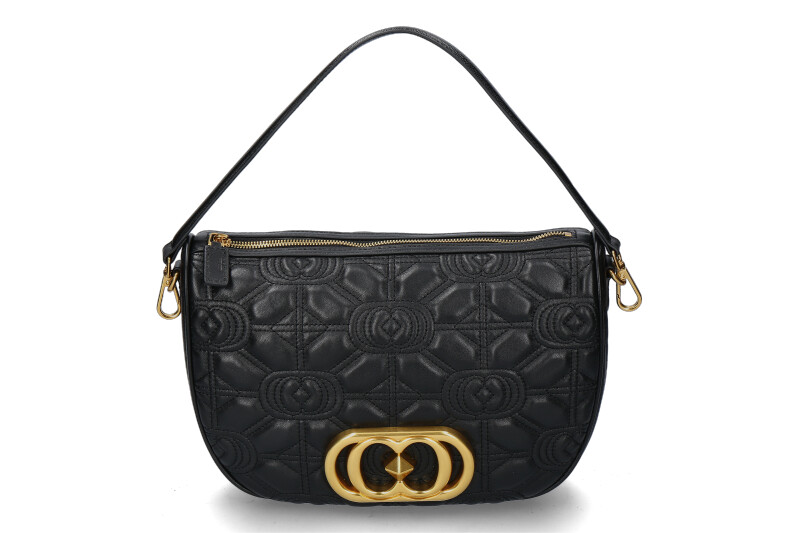 La Carrie shoulder bag LEATHER BLACK