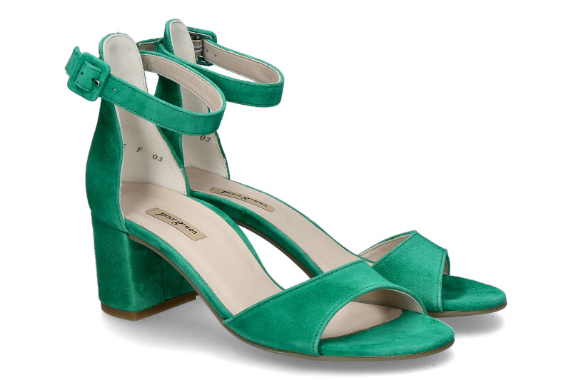 Paul Green sandals SAMTZIEGE SMARAGD