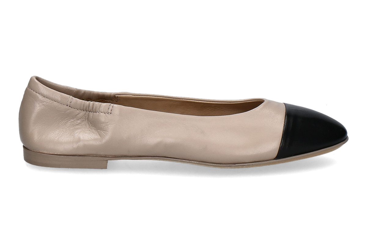 Pomme d'Or ballerina GIORGIA GLOVE black/sahara 