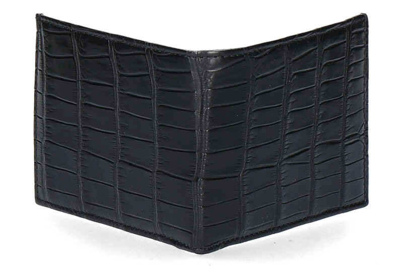 Silvano Biagini wallet ALLIGATORE NERO