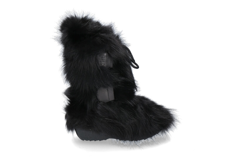 Oscar Sport fur boots GILDA NERO