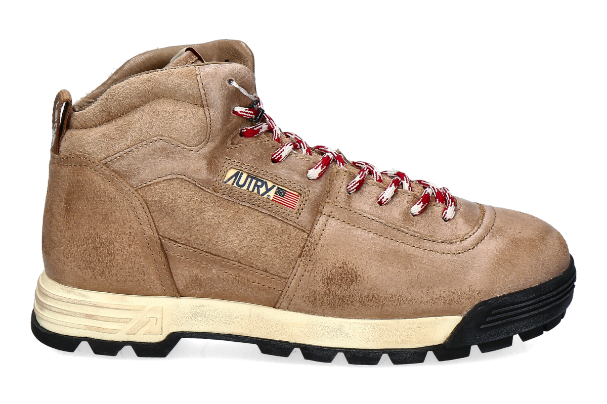 Autry Men's Lace-Up Boots MALGA MID - cigar / brown