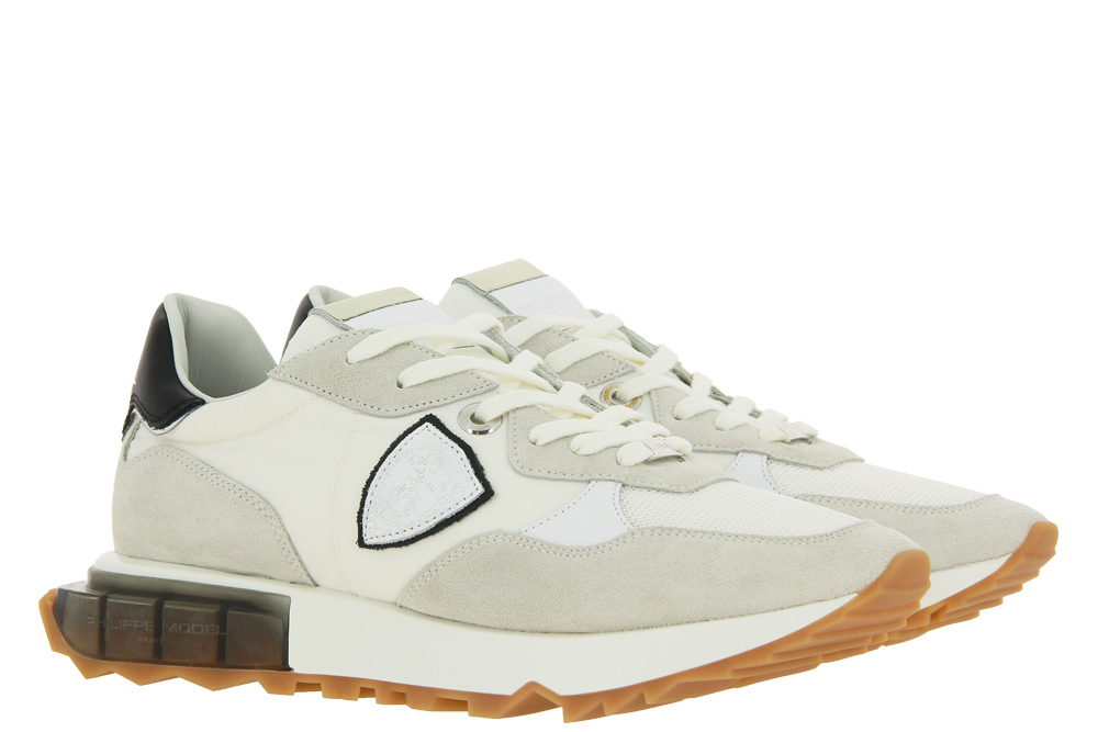 Philippe Model sneaker LA RUE LOW MAN MONDIAL BLANC NOIR