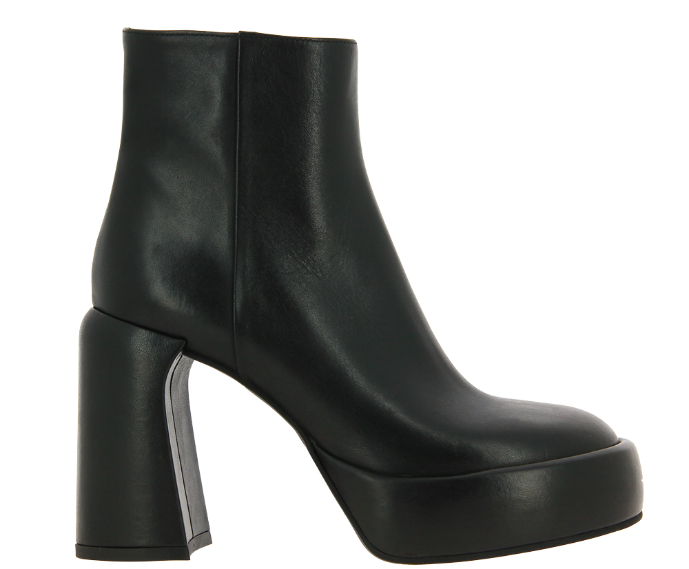 Elena Iachi platform ankle boots ZELDA TALCO NERO