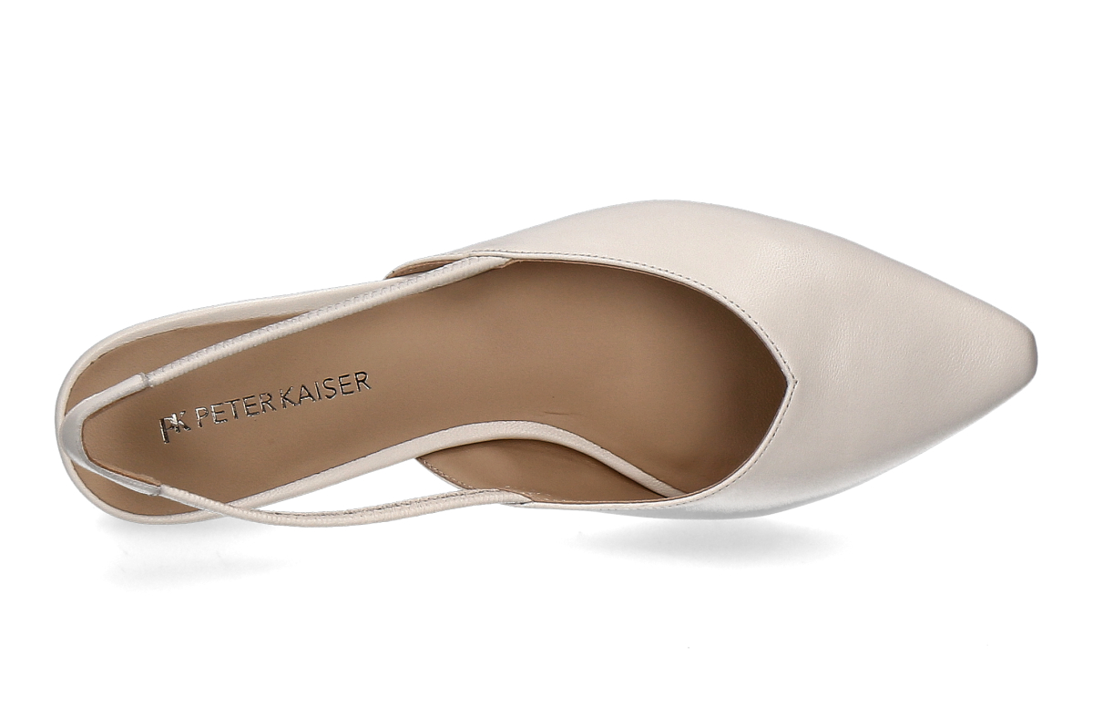 Peter Kaiser Slingpumps NAPPA- weiß_294100005_5