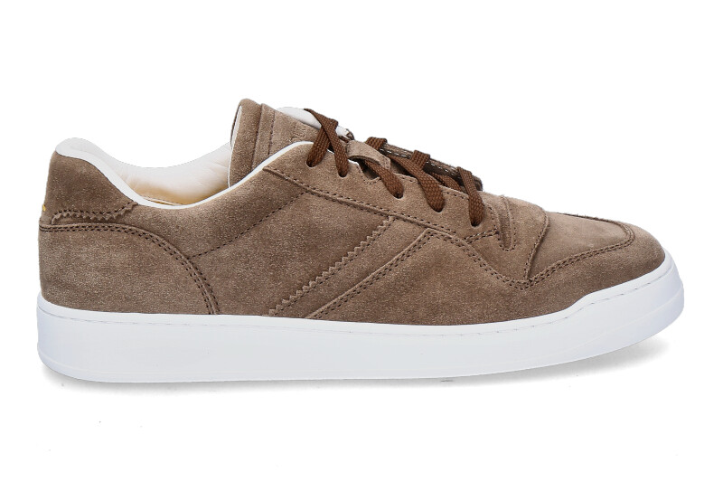 Doucal´s sneaker WASH kaffee weiss