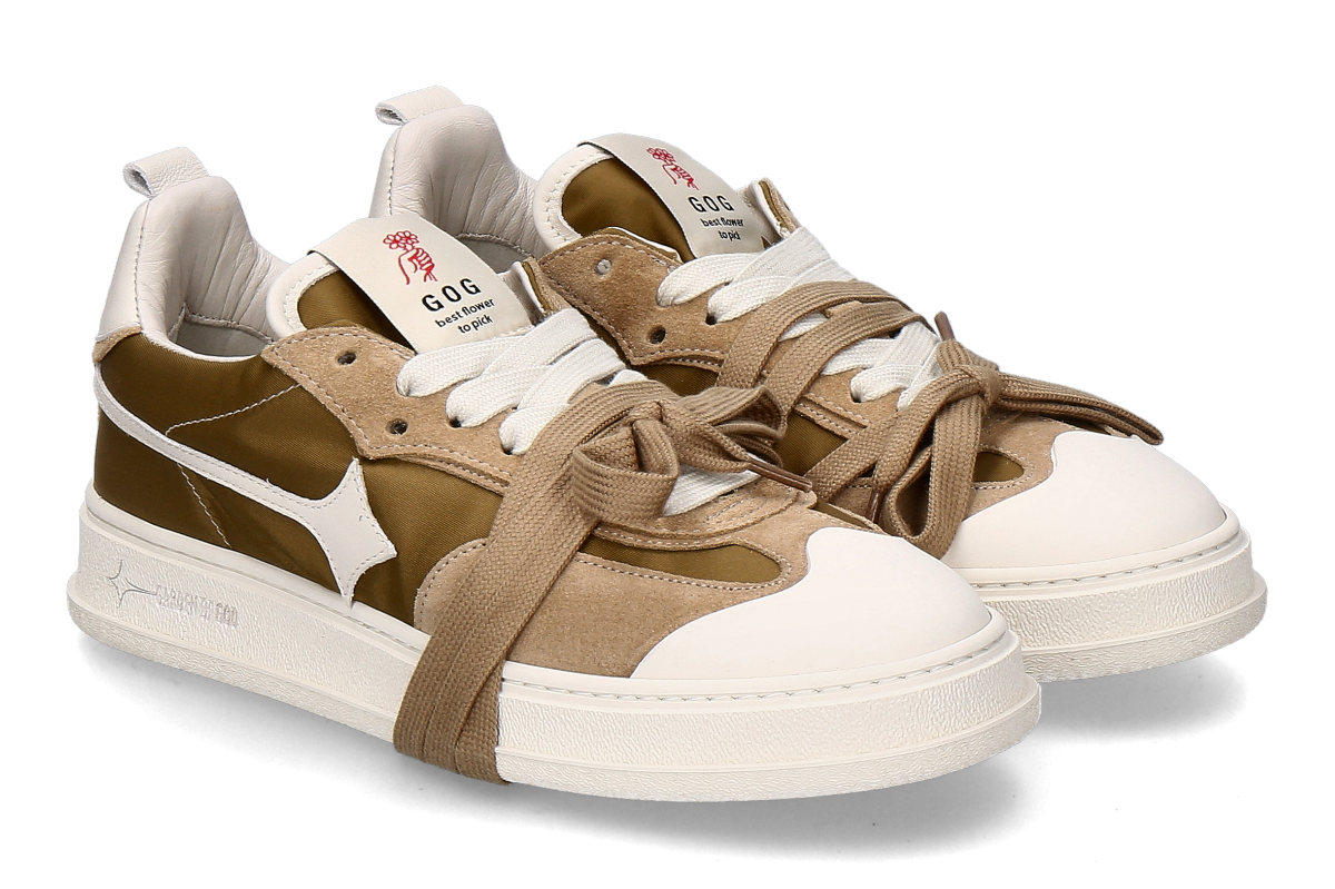 Garden of God women's- sneaker APPLE NYLON- taupe/ beige