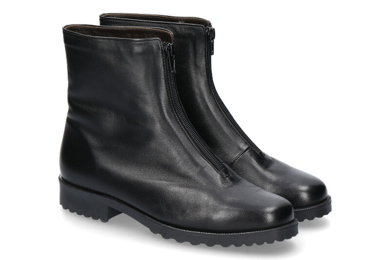 Brunate ankle boots lined  DANY NAPPA NERO ZIP´