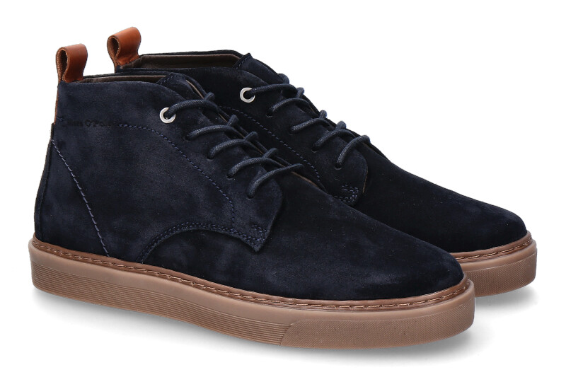 Marc O' Polo lace-up shoes VELOUR NAVY