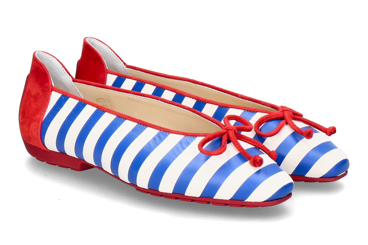 Mania Ballerina 1321 STRIPES- blue/ white/ red