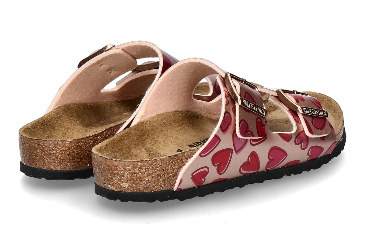 Birkenstock Mädchen- Pantolette ARIZONA BS HEARTS- electric metallic_474900000_2