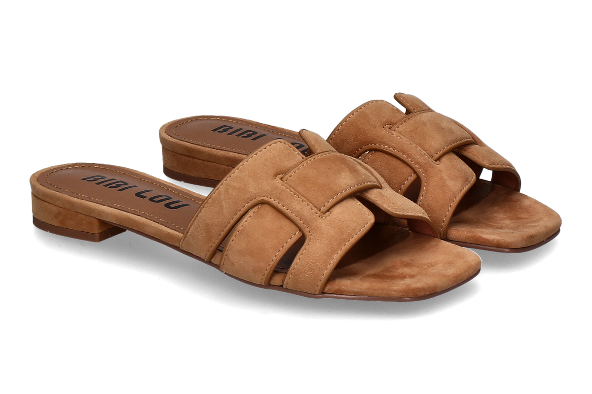 Bibi Lou Mules HOLLY- camel/ light brown