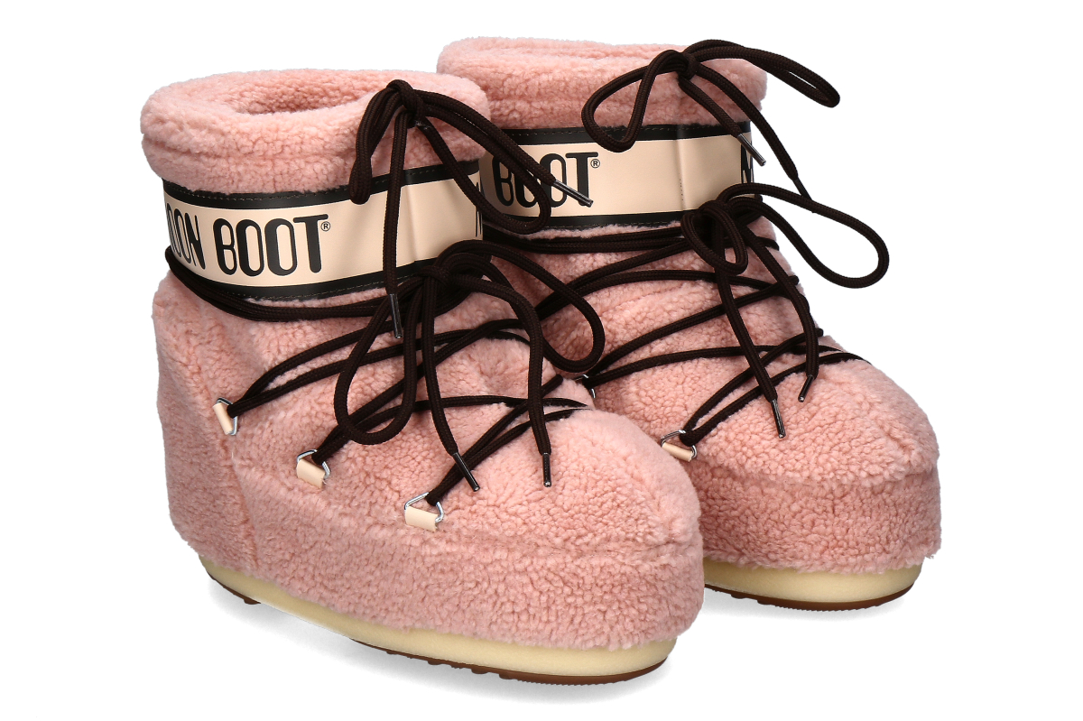 Moon Boot Bootie ICON LOW FLEECE - pink/rosa