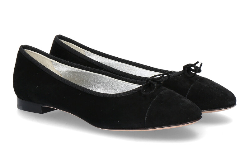 Unützer ballerina CAMOSCIO VELUKID NERO