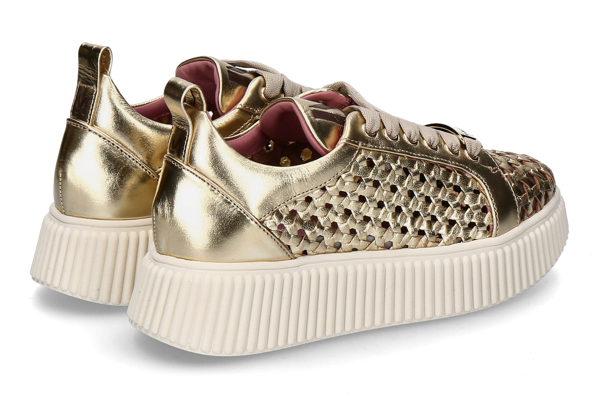 Lorenzo Mari Damen- Sneaker SALLY27- platino laminato_253200134_2