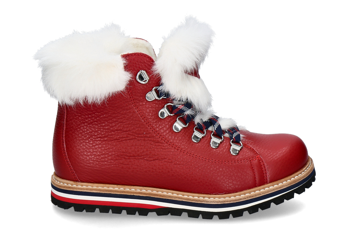 Oscar Sport Damen Schnürboots gefüttert ARIEL - red/rot