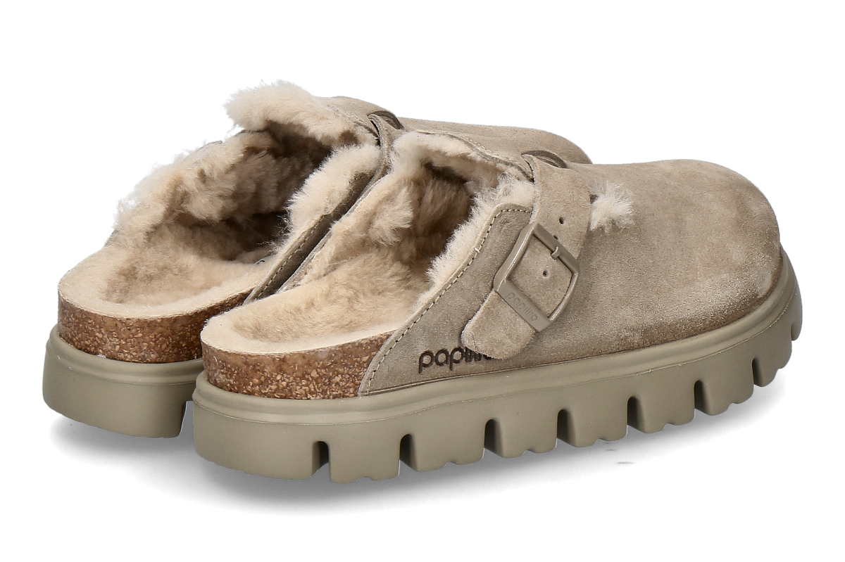 Papillio by Birkenstock Clogs BOSTON CHUNKY SCHMAL gefüttert- taupe_276400004_2