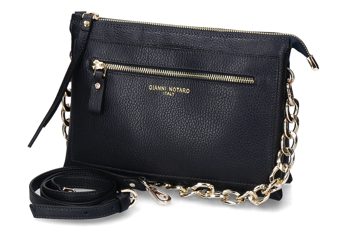 Gianni Notaro handbag- navy/ dark blue