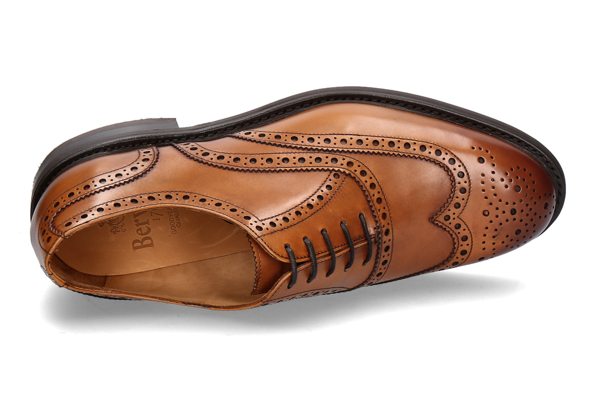 Berwick Herren Schnürer VEGANO TAN - braun_132300237_4 Berwick Herren Schnürer VEGANO TAN - braun_132300237_4