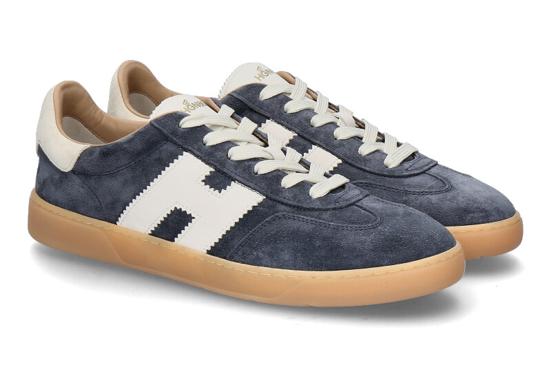 Hogan men's sneaker COOL ALLACCIATO- jeans blue/ latte