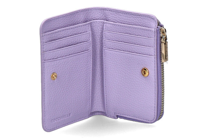 Coccinelle Portemonnaie LEDER METALLIC SOFT LAVENDER