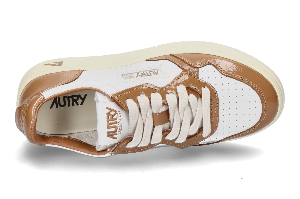 Autry Damen-Sneaker MEDALIST LEATHER PATENT RT02- white_232900486_5