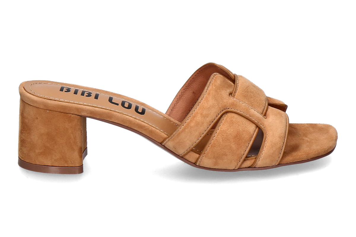 Bibi Lou Mules HOLLY- camel/ light brown