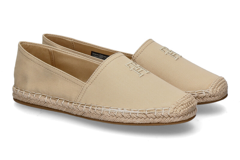 Tommy Hilfiger women's espadrilles FLAT harvest wheat