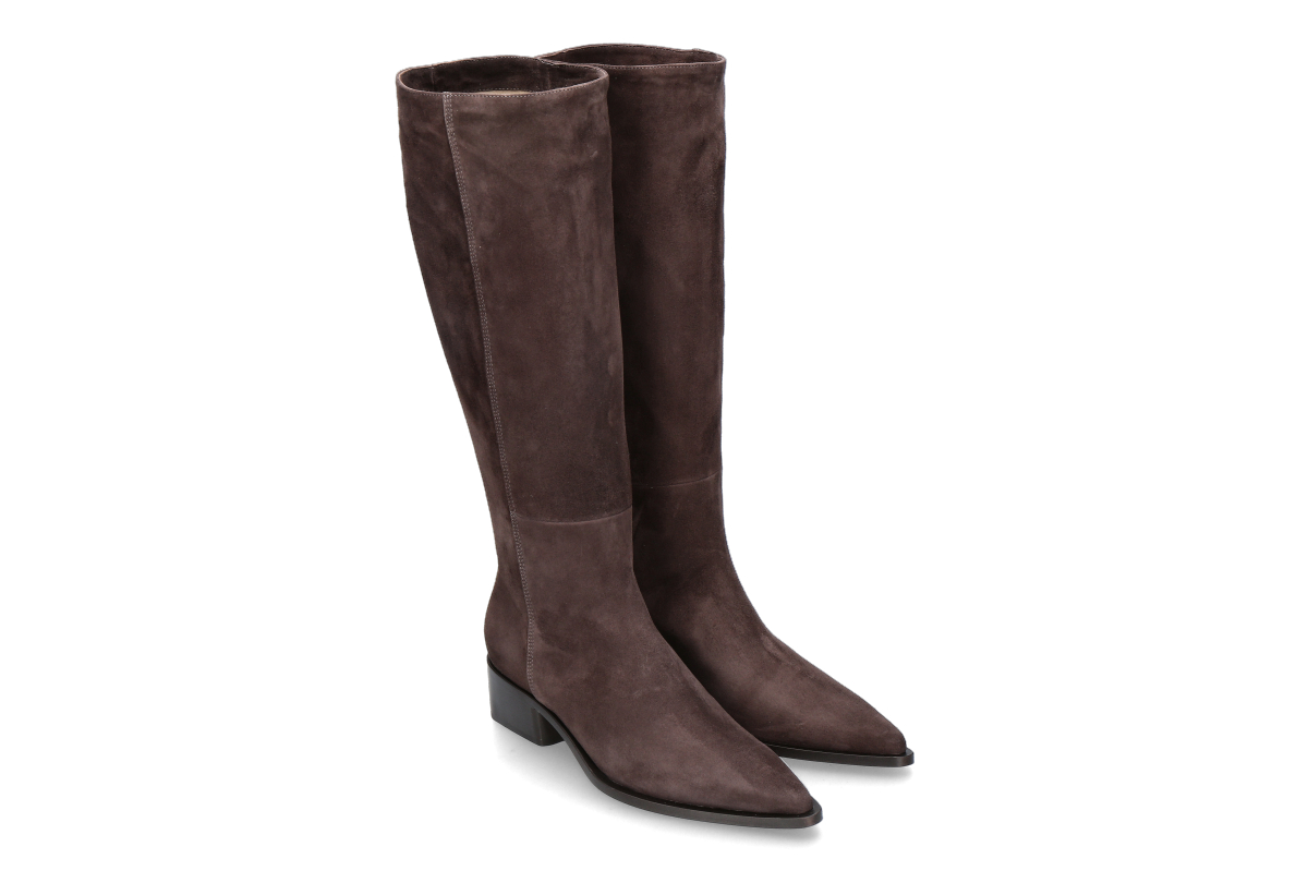 Pomme d'Or boots ELYSE REVERSE- coffee/ dark brown