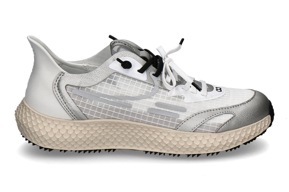 tenhaag women's- sneaker EASYHAAG x KARO KAUER- silver/ white/ black