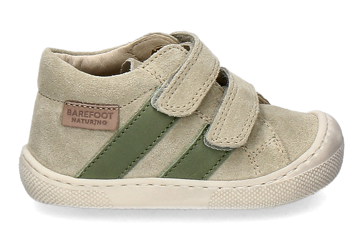 Naturino Boys- First Steps Shoes PELLE- stone-leaf/ green