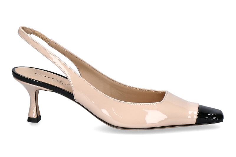 Roberto Festa sling pumps OVIEDO VERNICE NUDE NERO