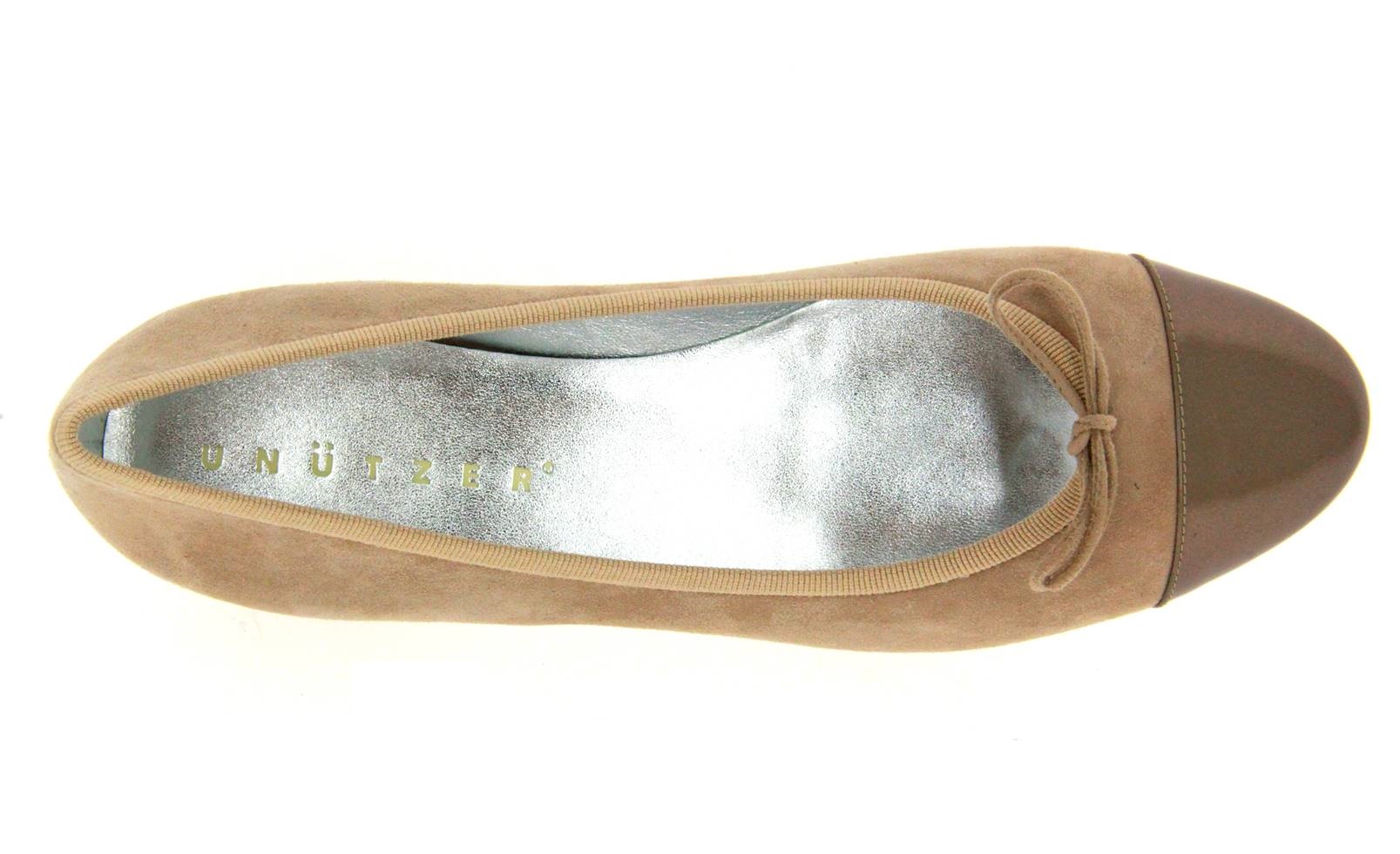Unützer ballerina CAMOSCIO VITELLO SP. ORO