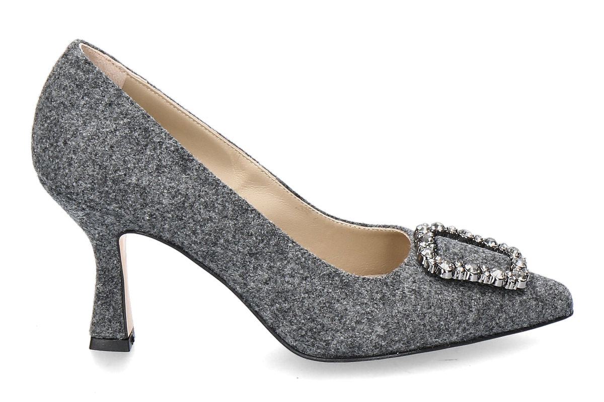 dirndl + bua traditional-pumps  LODEN- hunting green