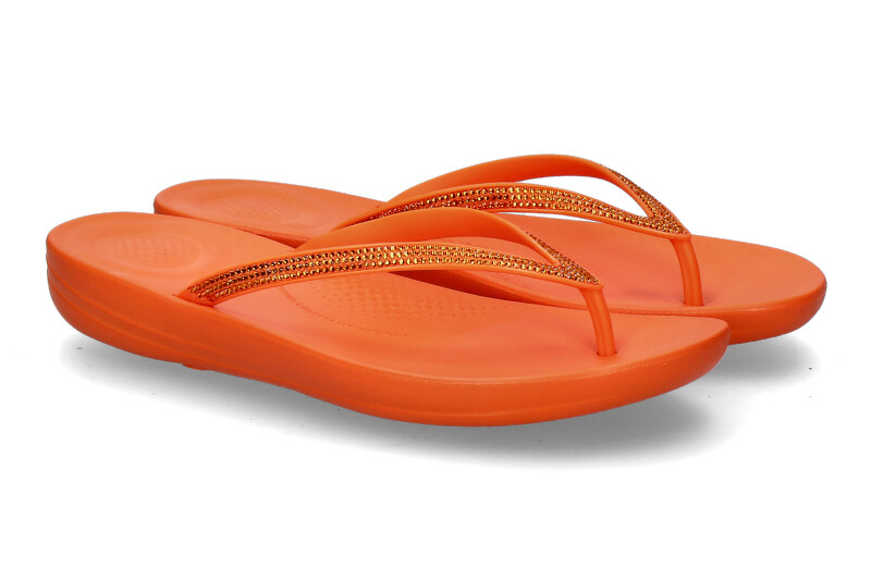 Fitflop mule IQUSHION SPARKLE- pop orange