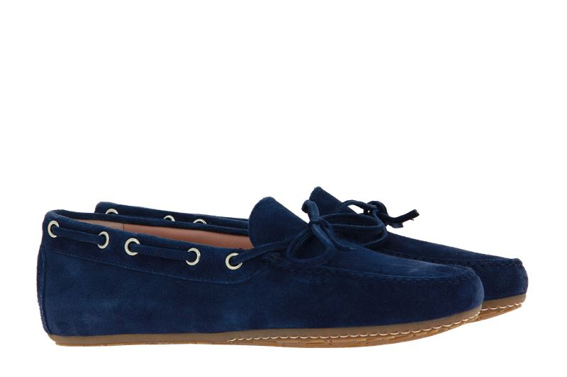 Unützer moccasin VELOUR BLUE