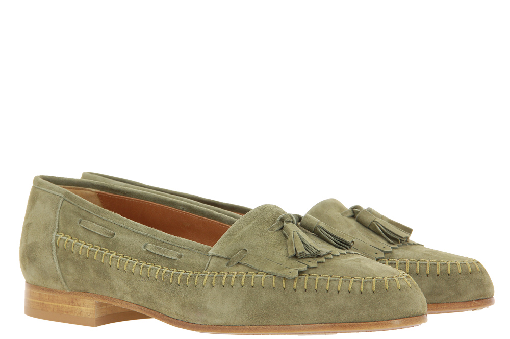 ScarpaRossa Loafer CAMOSCIO QUEEN VERDE
