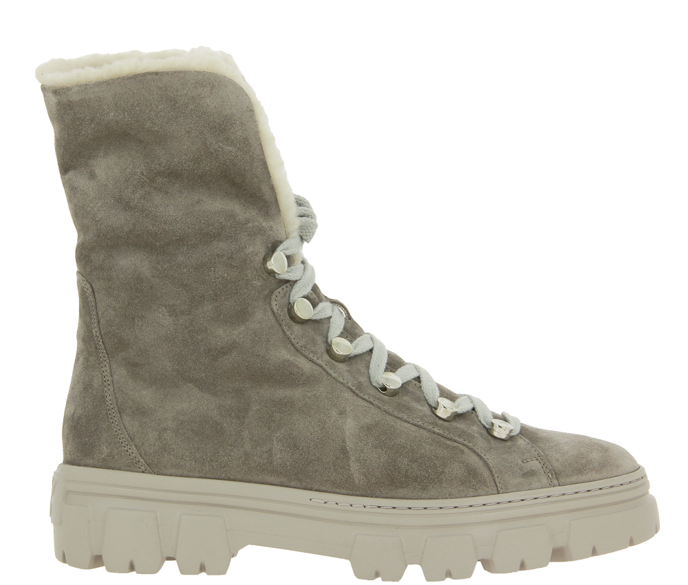 Paul Green ankle boots lined SOFT SUEDE STONE
